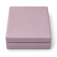 Purple Dyed Double Bedding Set of 6 | Elegant Plain Bedding Set