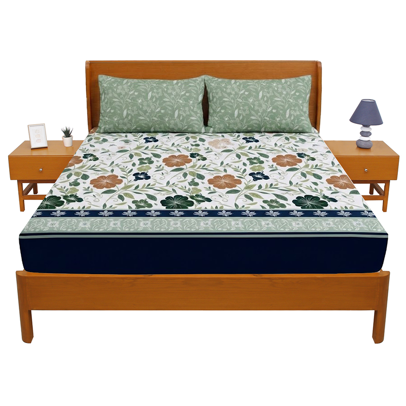 Flower Edit Double Bed Sheet 94x98