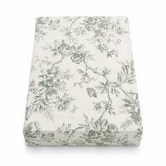 Beige Double Bedding Set of 6 Percale – Elegant Floral Printed Double Bed Bedding Set for Bedroom