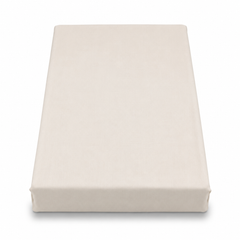 Vanilla Dyed Double Bedding Set of 6 Satin – Elegant Solid Color Luxury Double Bed Bedding Set