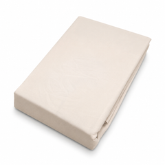 Vanilla Dyed Double Bedding Set of 6 Satin – Elegant Solid Color Luxury Double Bed Bedding Set