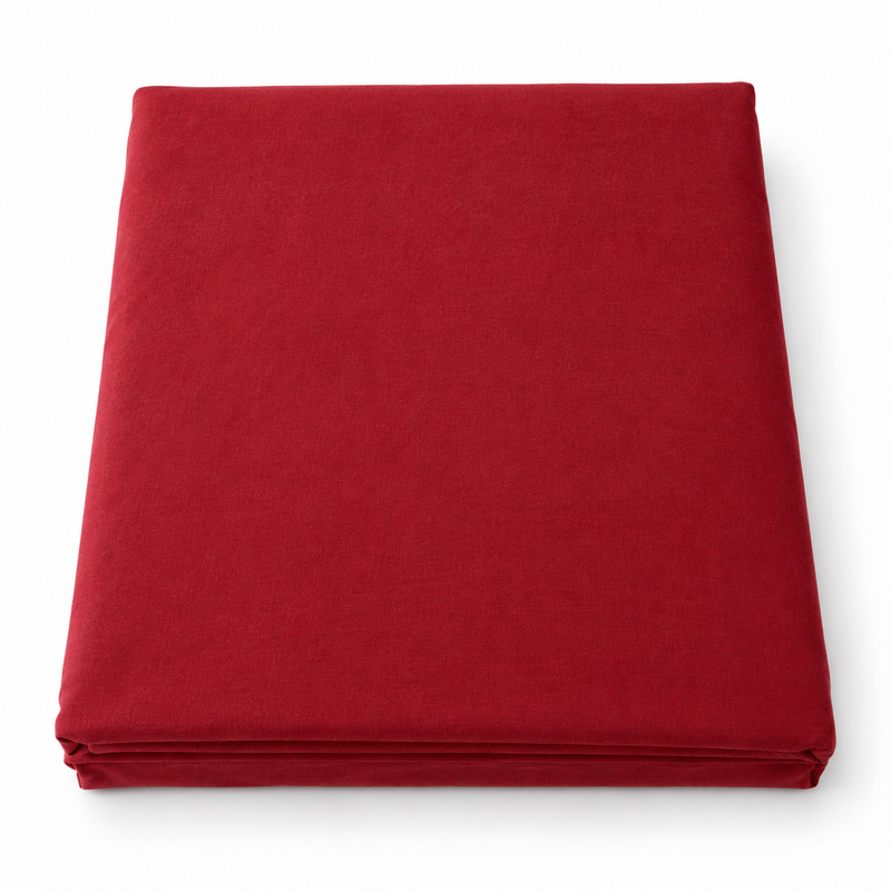 Bridal Bed Sheet – Maroon Dyed