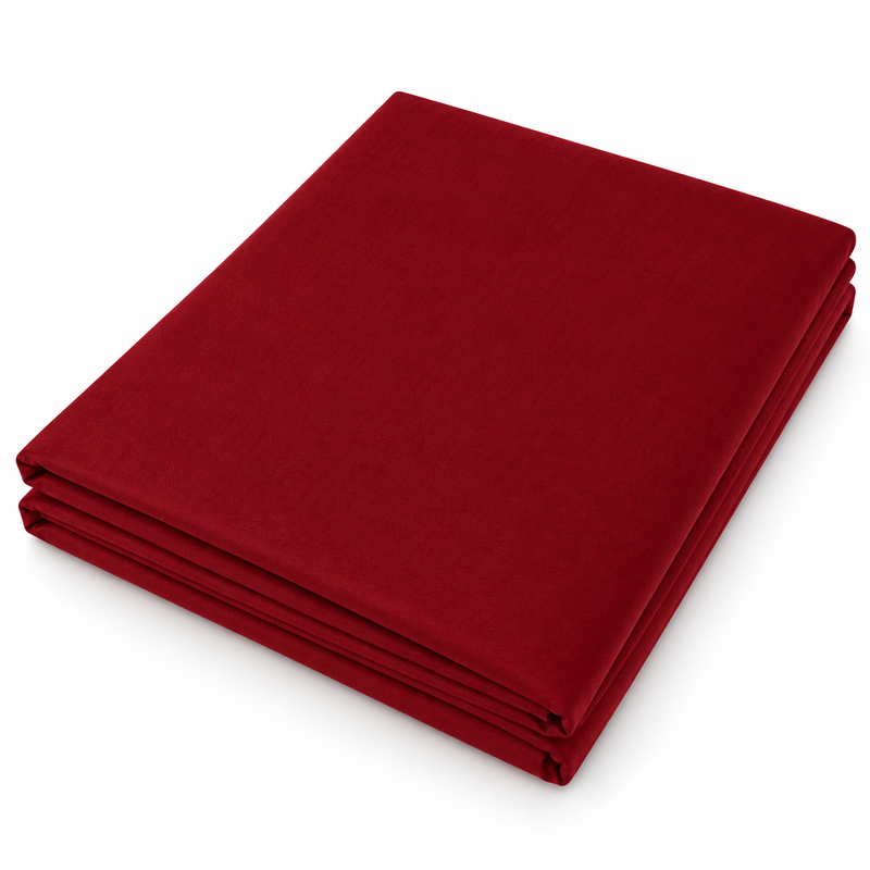 Bridal Bed Sheet – Maroon Dyed