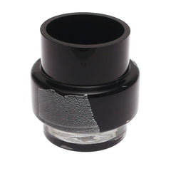 Black & White Pattern Color Glass Vase – Modern Decorative Vase