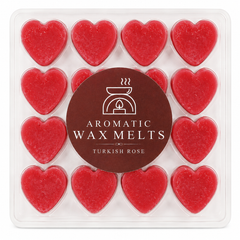 Heart Shaped Decorative Candle Red | Colored Wax Candle for Home Décor