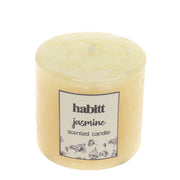Jasmine Pillar Candle 2x2" - Habitt