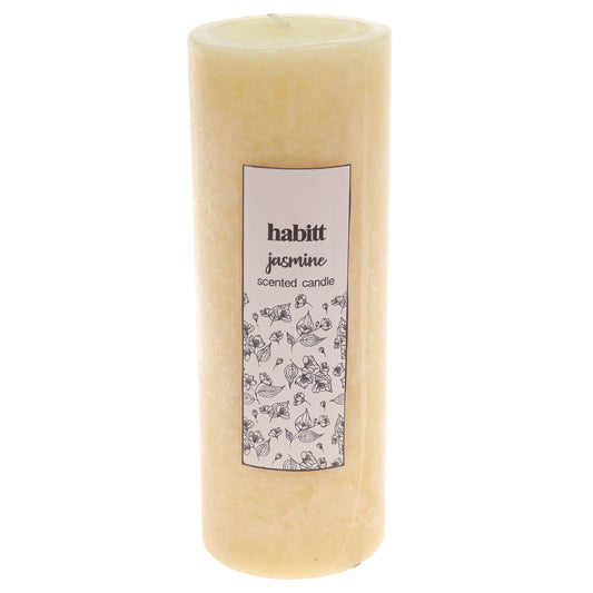 Jasmine Pillar Candle 2x6" - Habitt