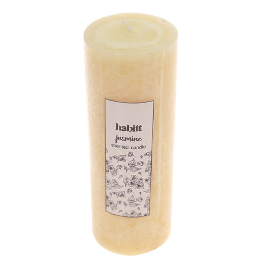 Jasmine Pillar Candle 2x6" - Habitt