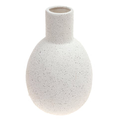 Ceramic Vase Texture White 7X7X11Inch CH-018