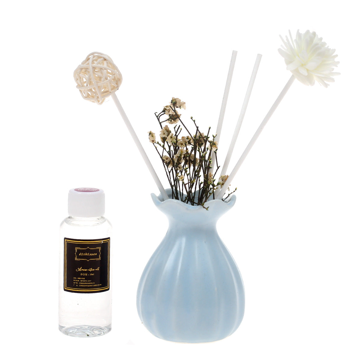 Reed Diffusers Purple 4.5 X 3 X 6.5 Inch QW-003