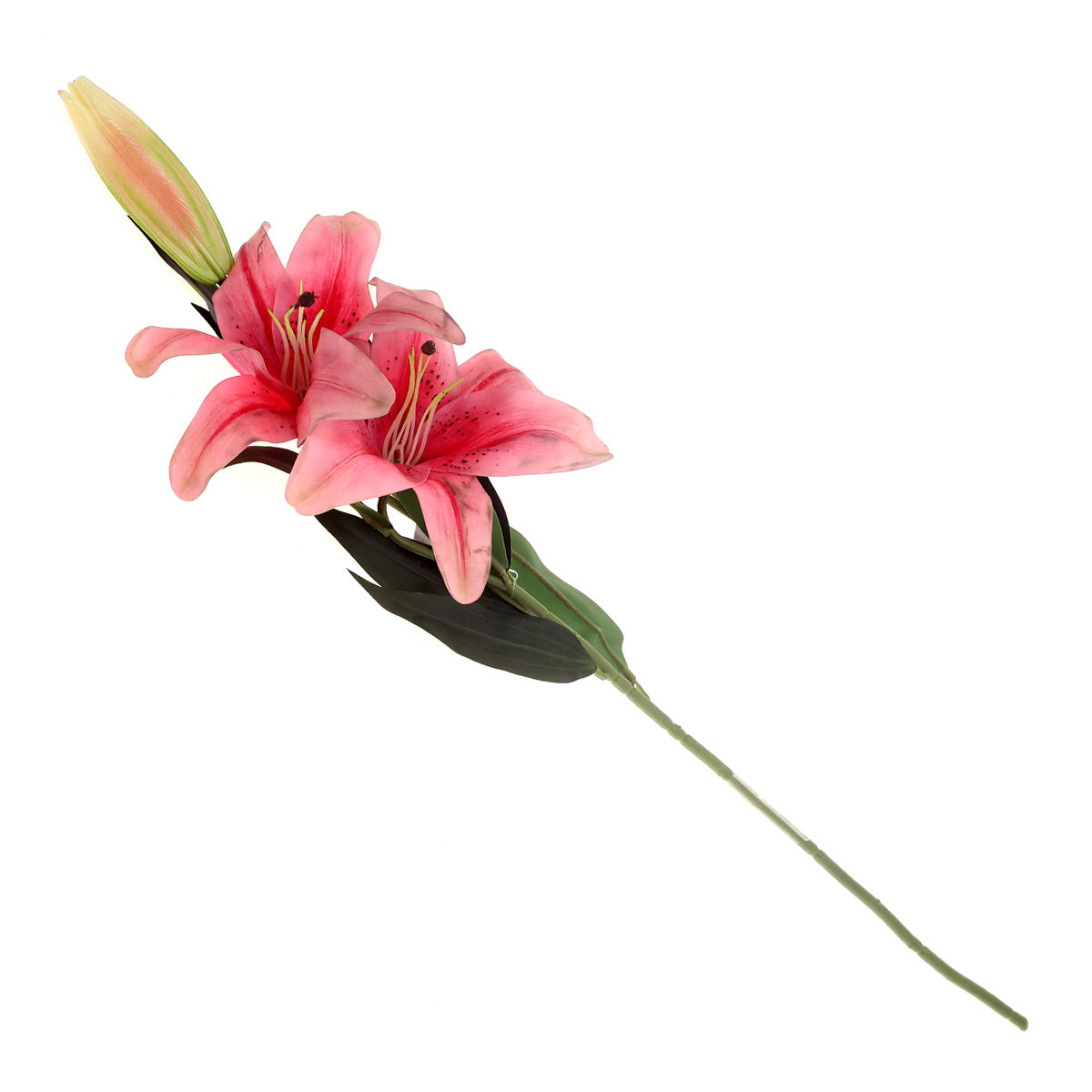 Lily Flower Stick Pink 33 Inch Hight SX-005