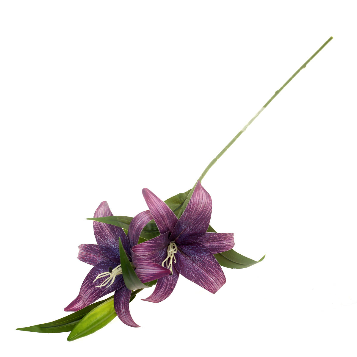 Lily Flower Stick Purple 35 Inch Hight SX-006