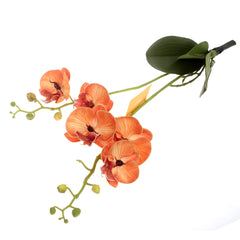 Orchid Flower Stick Orange 22 Inch Hight SX-012