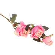 Rose Flower Stick Pink 35 Inch Hight SX-008 - Habitt