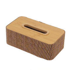 Tissue Box Natural 4.5 X 3 X 8.5 Inch XJ-004