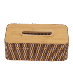 Tissue Box Natural 4.5 X 3 X 8.5 Inch XJ-004