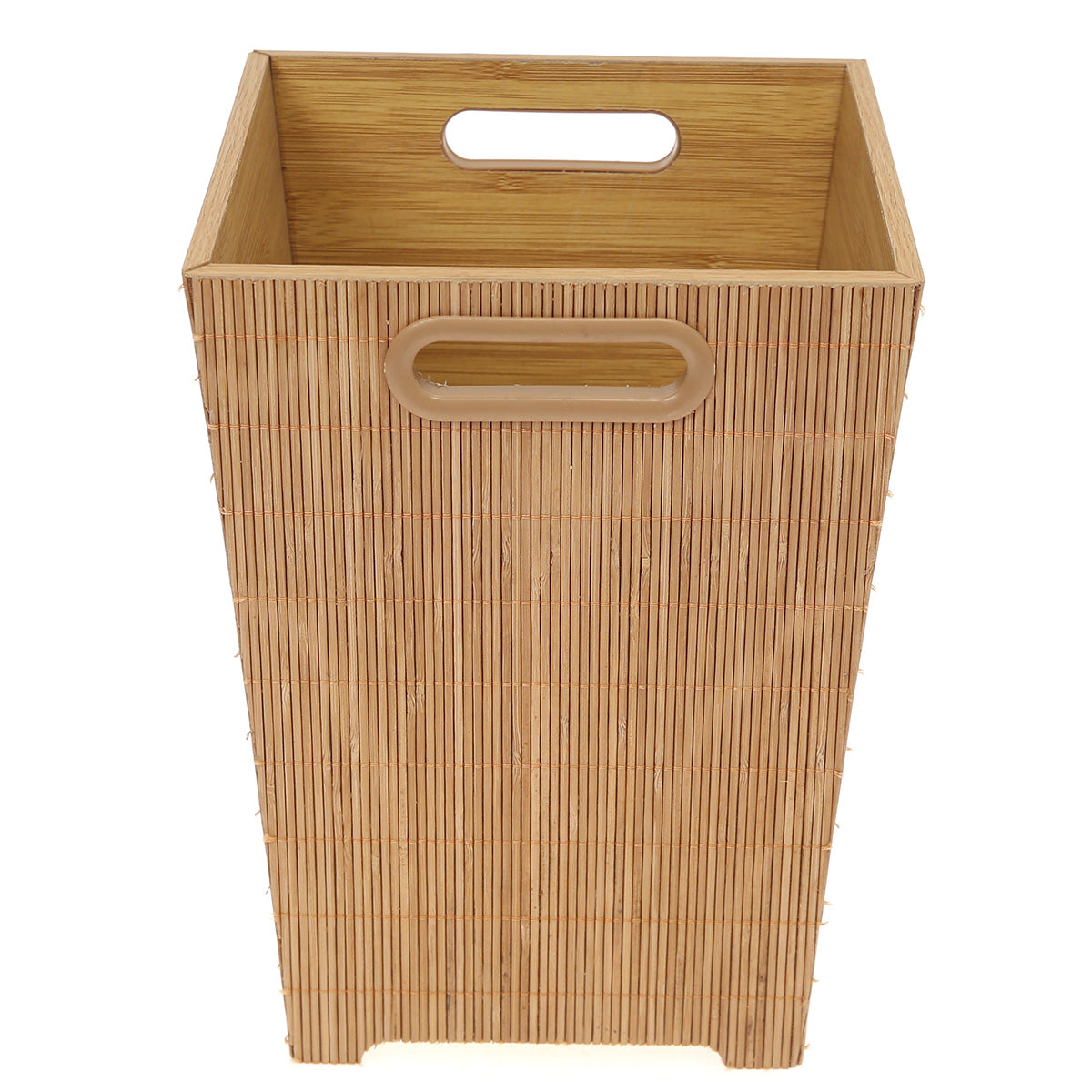 Trash Bin Natural 8.5 X 8.5 X 11.5 Inch XJ-005