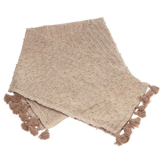 Neutral Textures Sofa Throw 36x72"