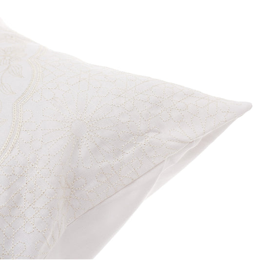 Egret Cushion Cover 18x18"