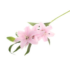 Lily Flower Stick Pink – 37.5 Inch Height