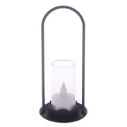LED CANDLE L BLACK 9 Inch Height FY-11 - Habitt