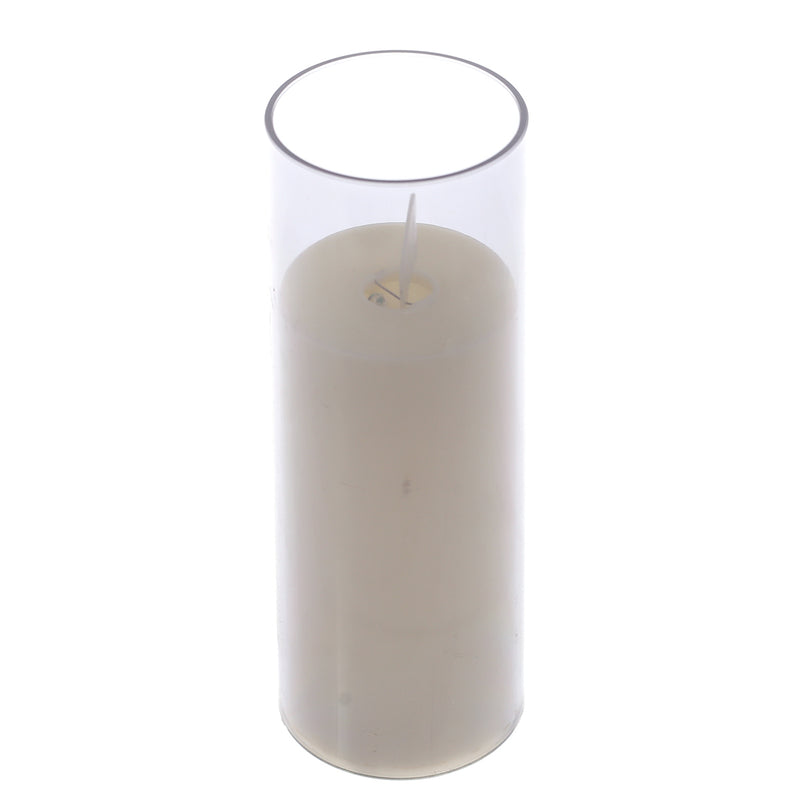 LED CANDLE L Black 6 Inch Height FY-10 - Habitt