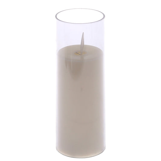 LED CANDLE L Black 6 Inch Height FY-10