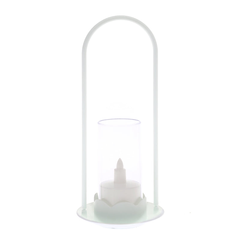 LED CANDLE L WHITE 9 Inch Height FY-11 - Habitt