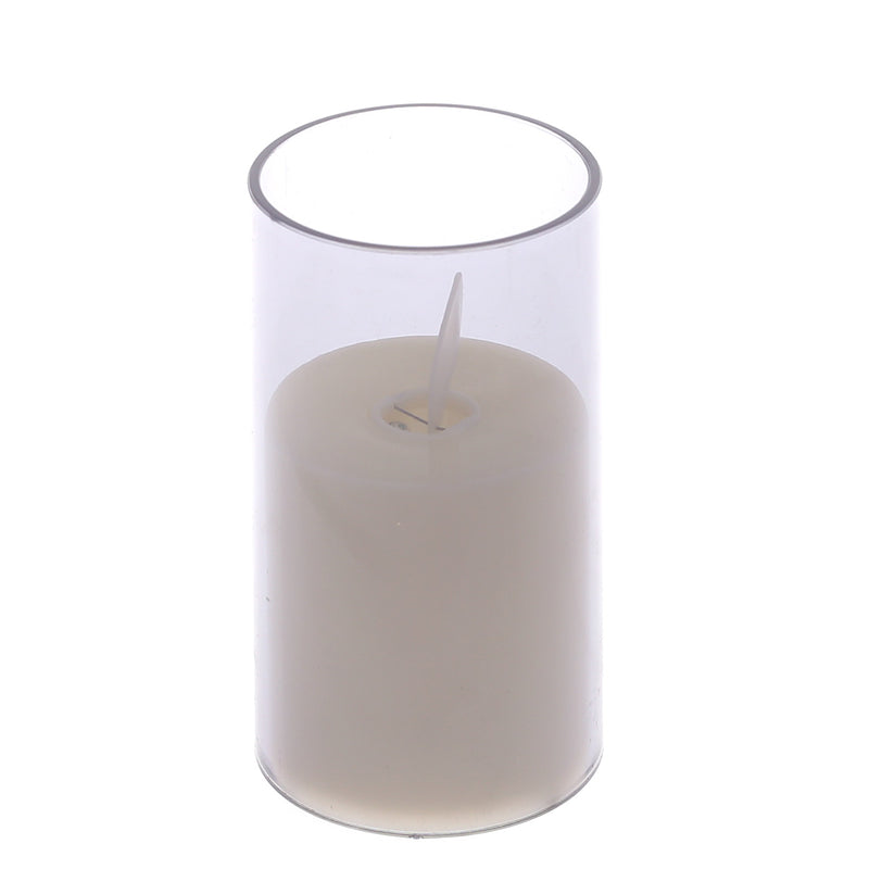 LED CANDLE S Black 4 Inch Height FY-08 - Habitt