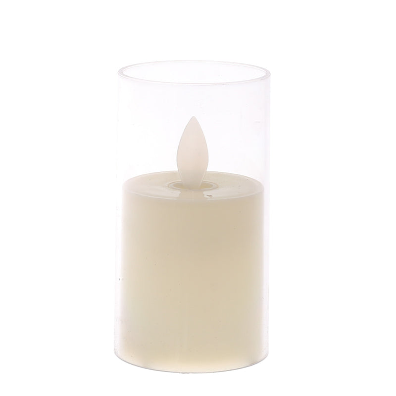 LED CANDLE S WHITE 4 Inch Height FY-05 - Habitt