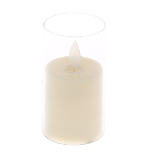 LED CANDLE S WHITE 4 Inch Height FY-05