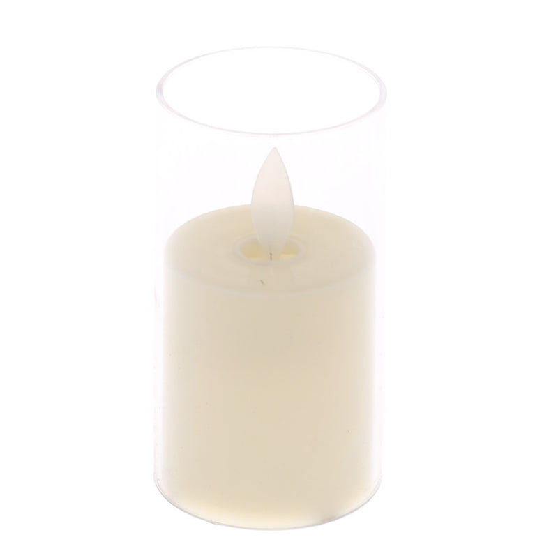 LED CANDLE S WHITE 4 Inch Height FY-05 - Habitt