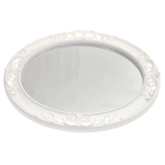 Wall Mirror White 21 X 24 Inch ZM-002