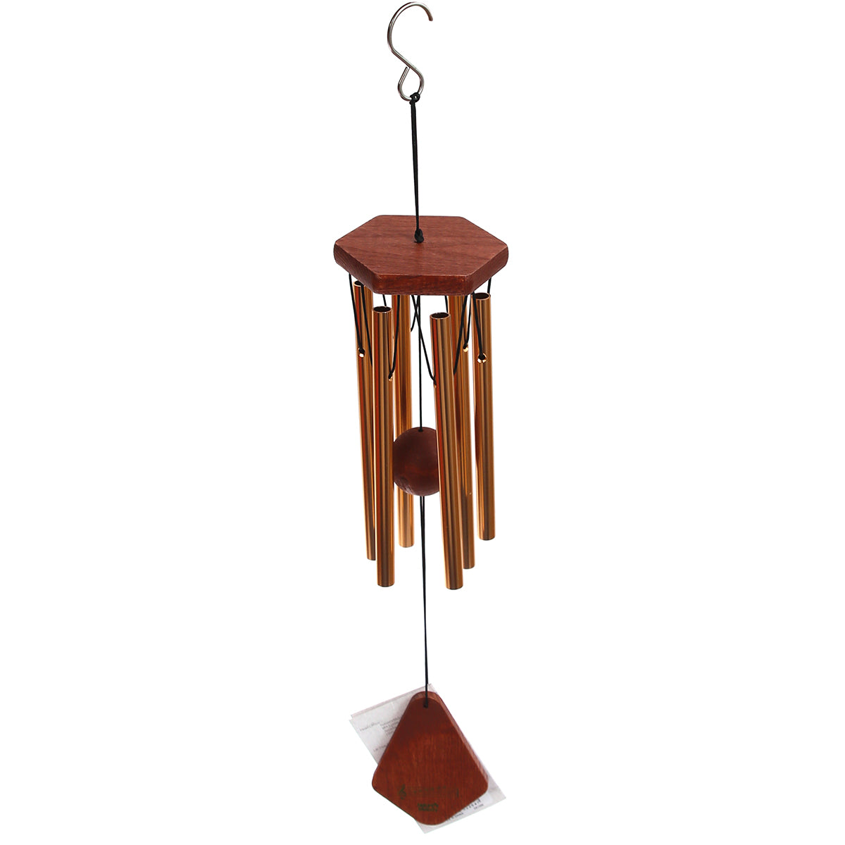 Wind Chime Brown & Gold 3 X 15.6 Inch MF-08