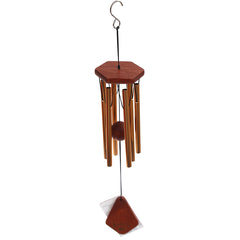 Wind Chime Brown & Gold 3 X 15.6 Inch MF-08