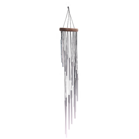 Wind Chime Brown & Silver 5 X 35 Inch MF-04
