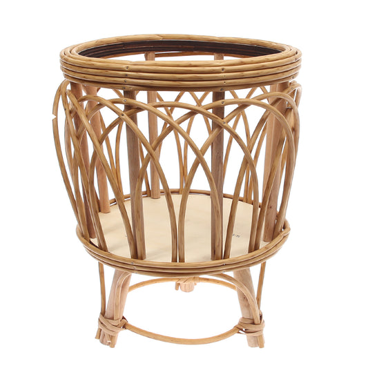 Wooden Planter L Natural 10 X 10 X 13 Inch CZG-28
