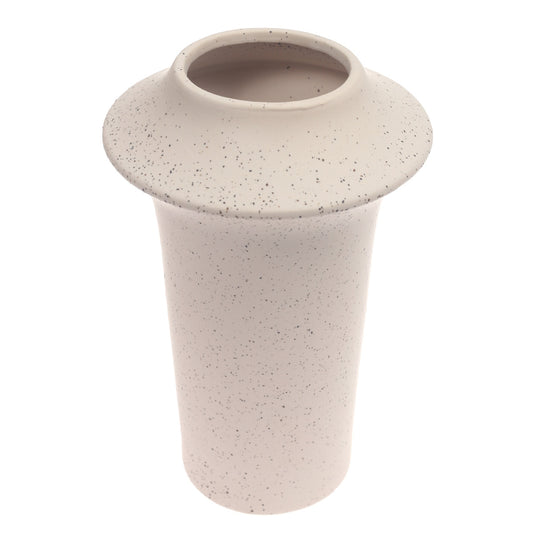 Ceramic Vase White 8 X 8 X 13 Inch L488 / TYX-04