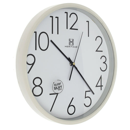 Wall Clock Squat Big – Modern Silent Sweep Large Wall Clock