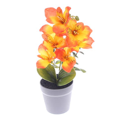 Table Plant – Tiger Lily Style – Orange – 2025366
