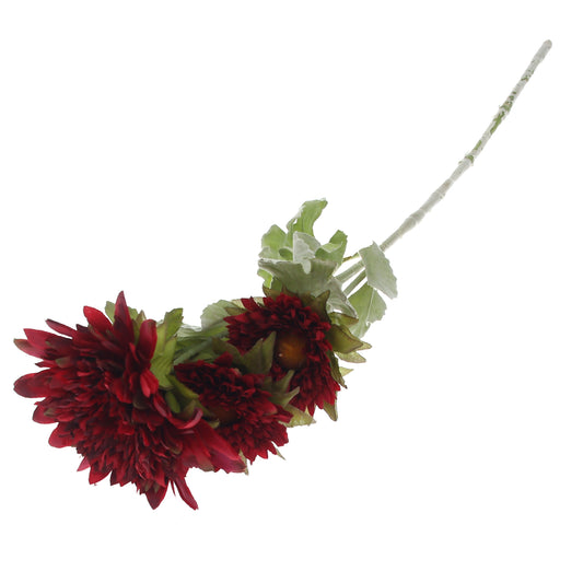 Artificial Flower Stick Red – Elegant Faux Floral Stem for Home & Event Décor