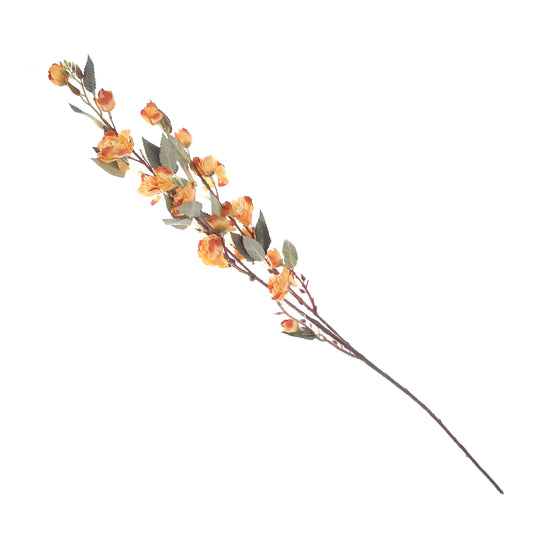 Artificial Flower Stick Yellow – Long Stem Faux Floral Spray for Home & Event Décor