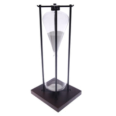 Large Hourglass – Modern Sand Timer with Wooden Base & Glass Body