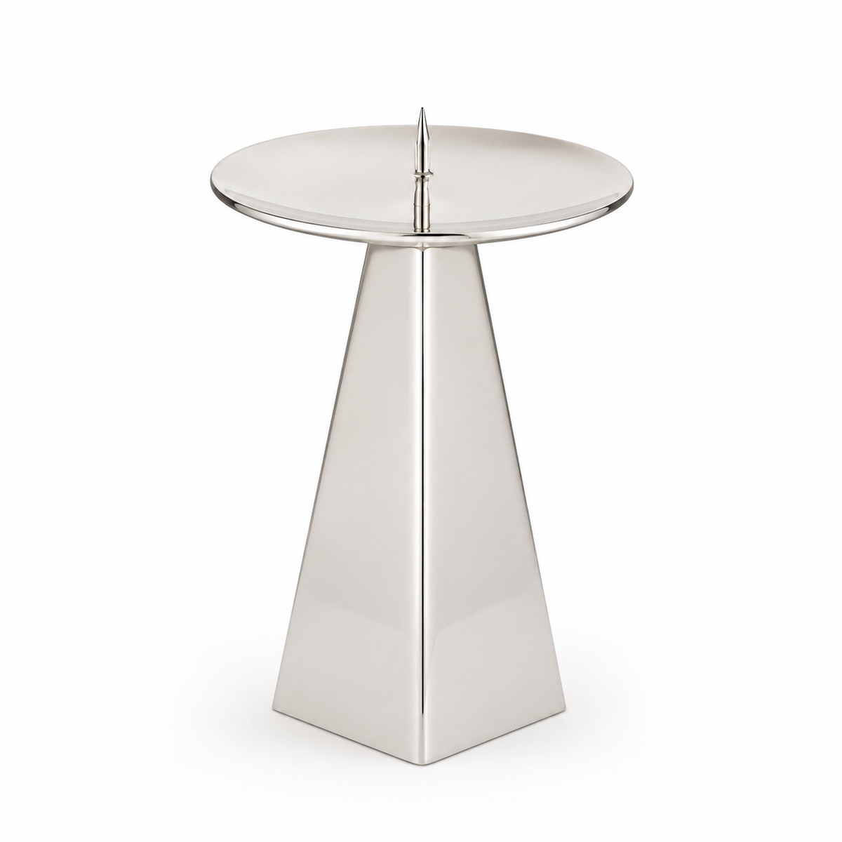 Stainless Steel Dinner Candle Stand | Elegant Table Candle Holder