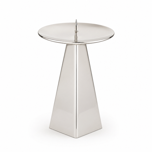 Stainless Steel Dinner Candle Stand | Elegant Table Candle Holder