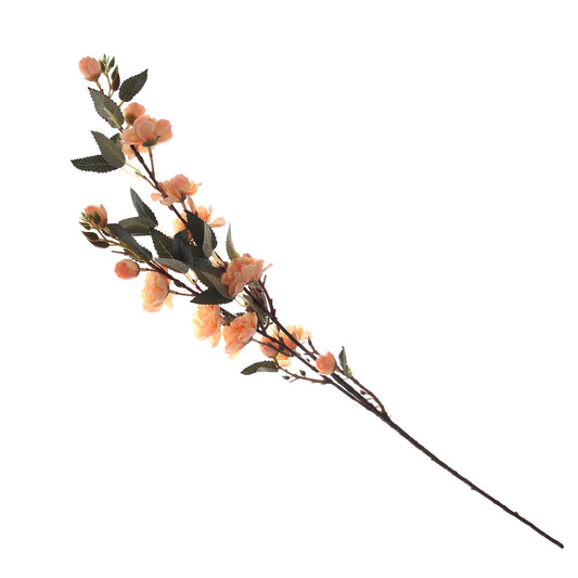 Artificial Flower Stick – New Pink Rose Spray EJ3301