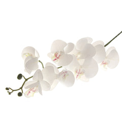 Artificial White Orchid Flower Stick – Elegant Orchid Spray FG7870