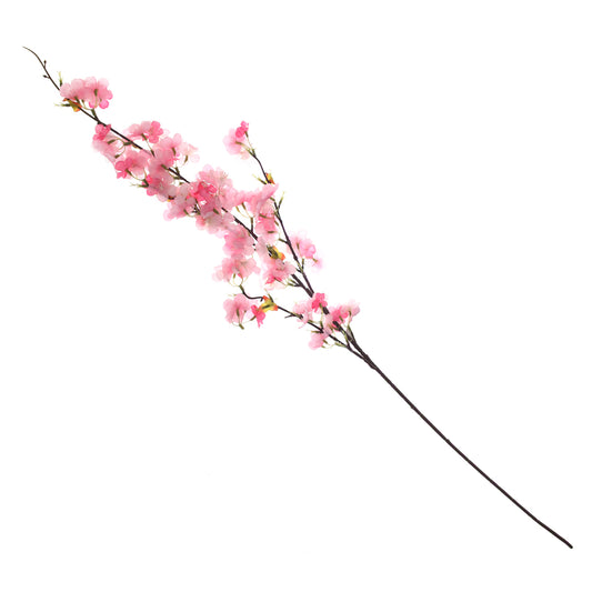 Artificial Pink Cherry Blossom Flower Stick – Elegant Faux Floral Branch for Home Décor & Arrangements (NGI FC7085)