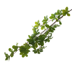 Artificial Green Leaf Spray Stick – Lifelike Faux Foliage Stem for Home Décor & Floral Arrangements (NGI FI8205)