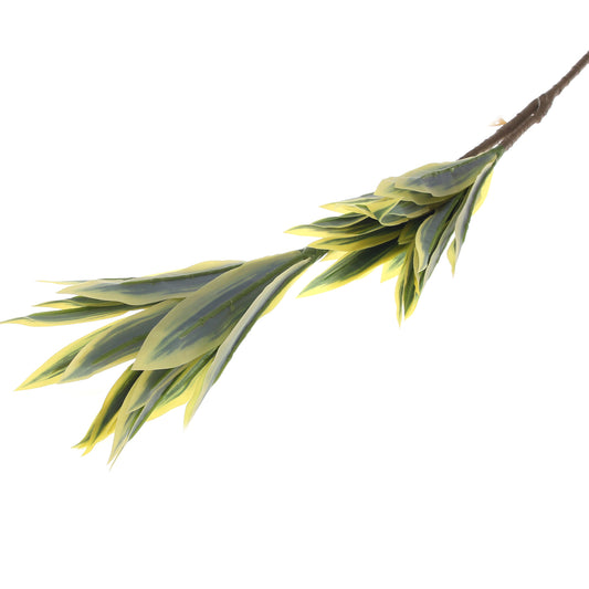 Artificial Green Dracaena Leaf Spray Stick – Lifelike Faux Tropical Foliage Stem for Home Décor & Arrangements (NGI FI8206)